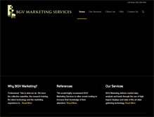 Tablet Screenshot of bgvmarketing.com